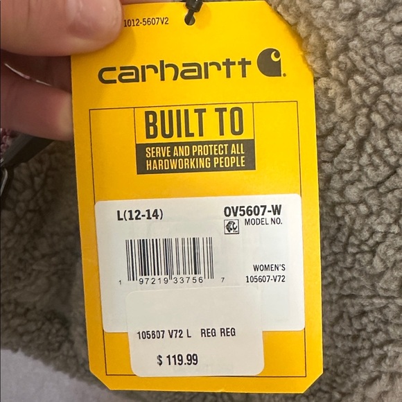 CARHARTT WOMEN'S MONTANA PUFFER VEST - INSULATED - REVERSIBLE (Size L) - Picture 5 of 5